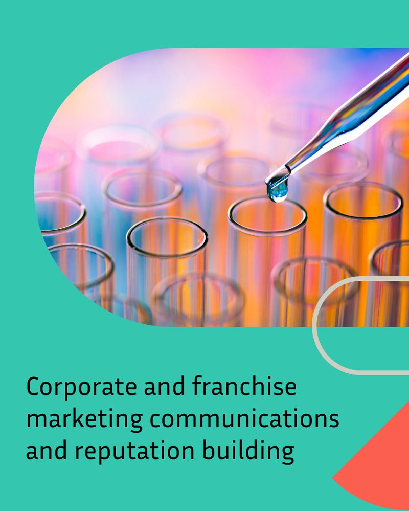 Corporate & franchise marketing communications and reputation building